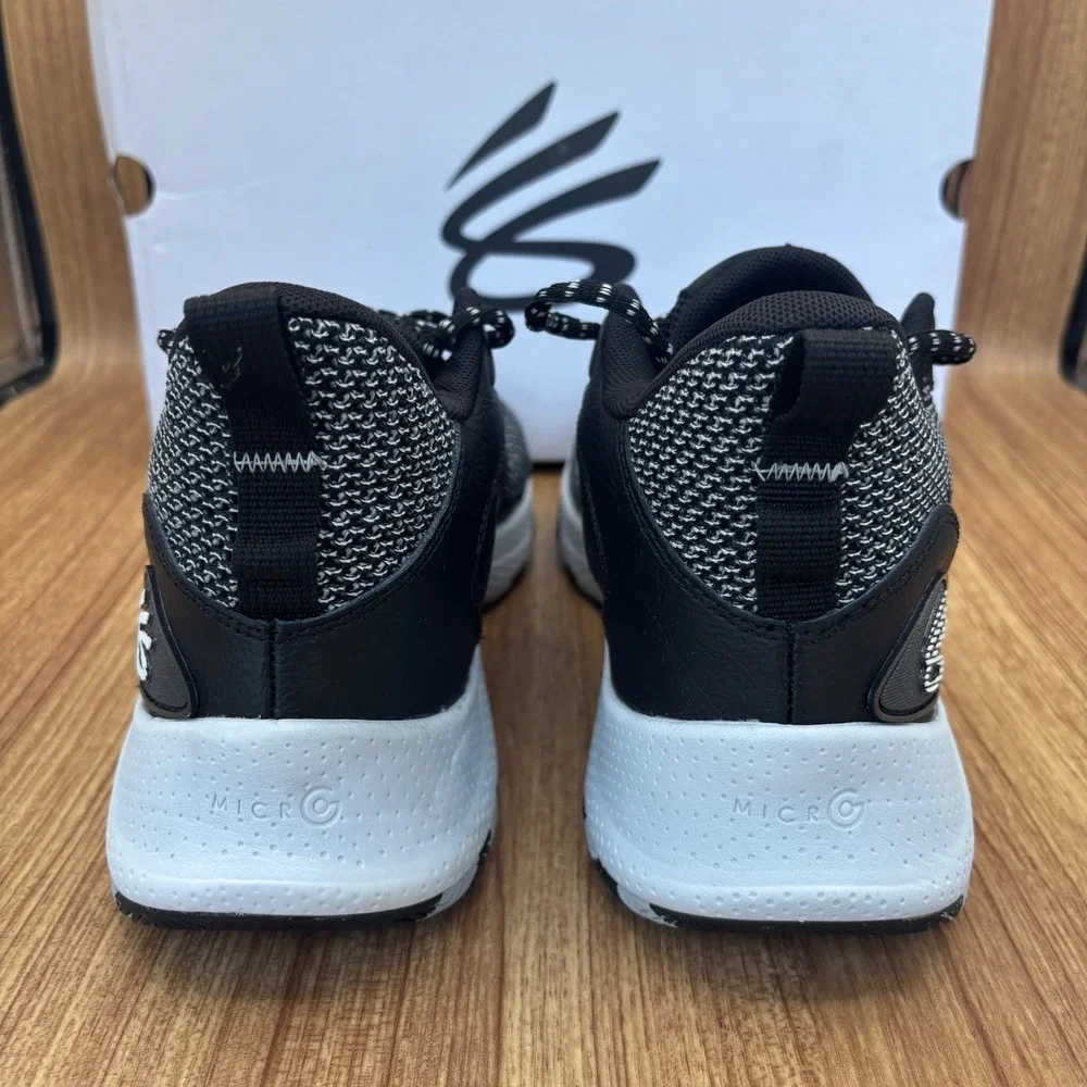 Under Armour Curry 3Z24 Basketball Shoes Mens 10 Womens 11.5 Black Grey NEW
